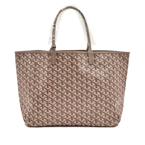 grey and pink goyard tote|goyard pm tote price.